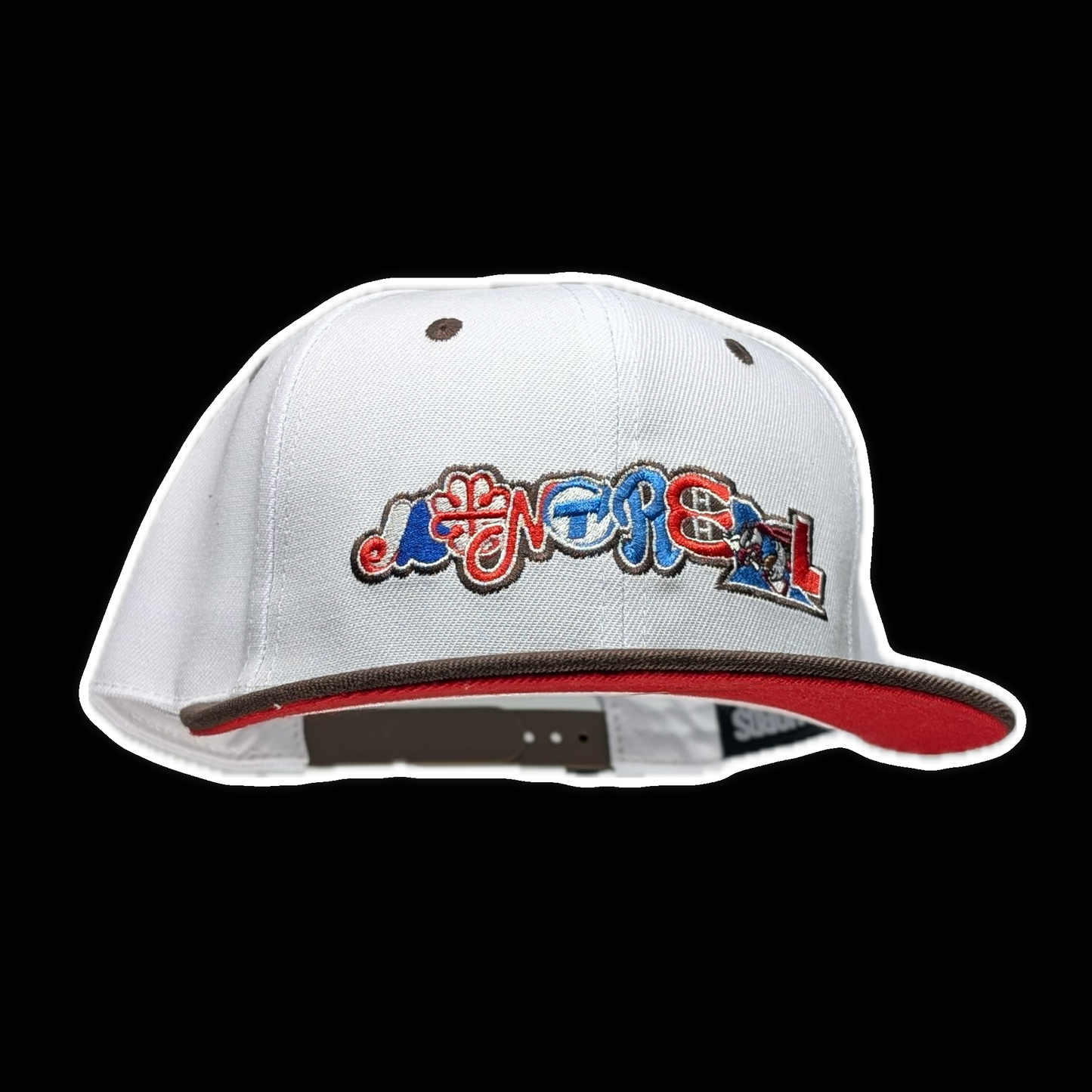 MADE IN MONTRÉAL WHITE SNAPBACK
