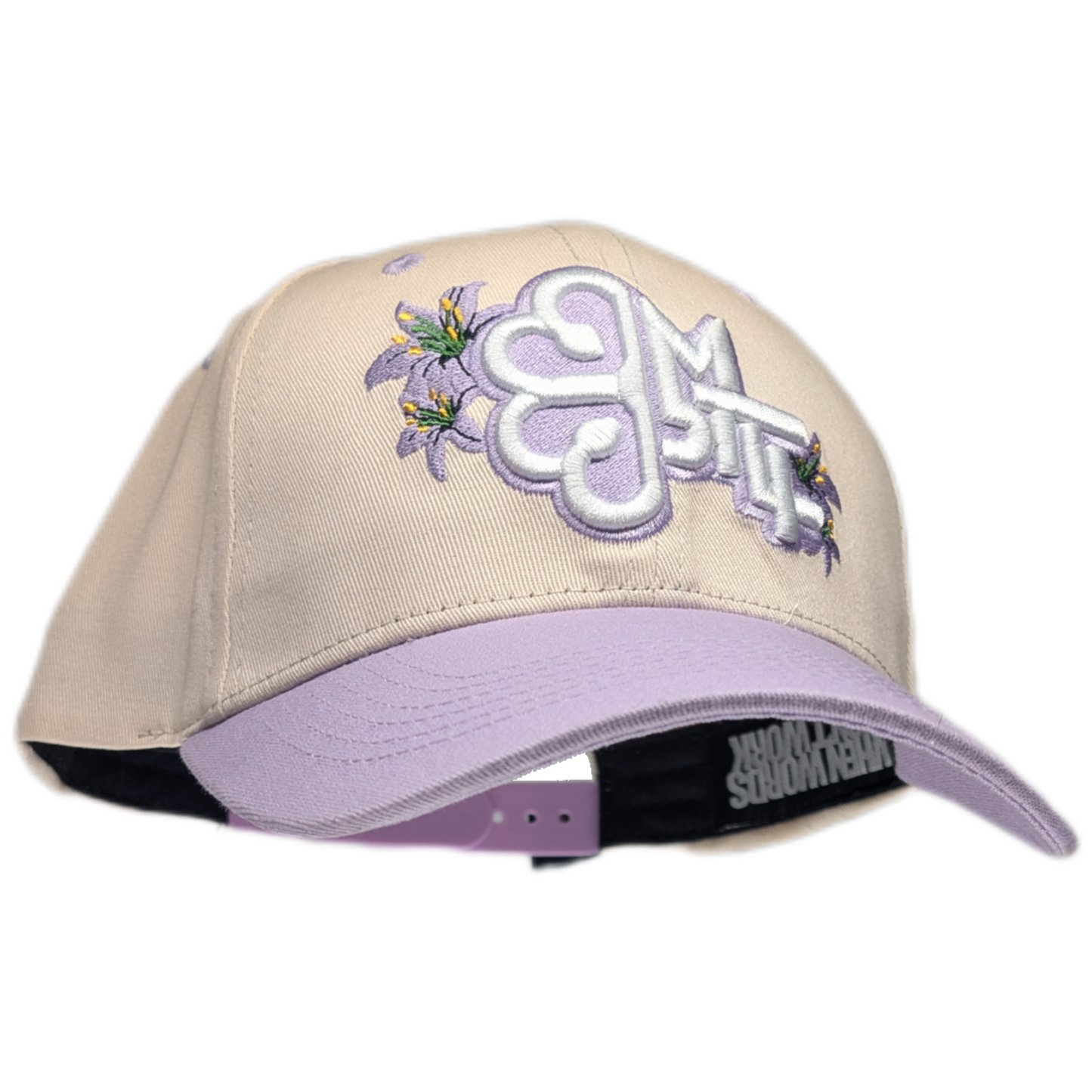 MTL514 FLOWERS CURVED SNAPBACK