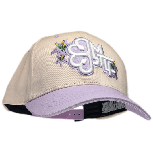 MTL514 FLOWERS CURVED SNAPBACK