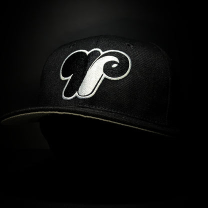 Black and grey Snapback