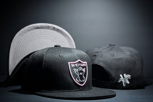 Writers Black Snapback