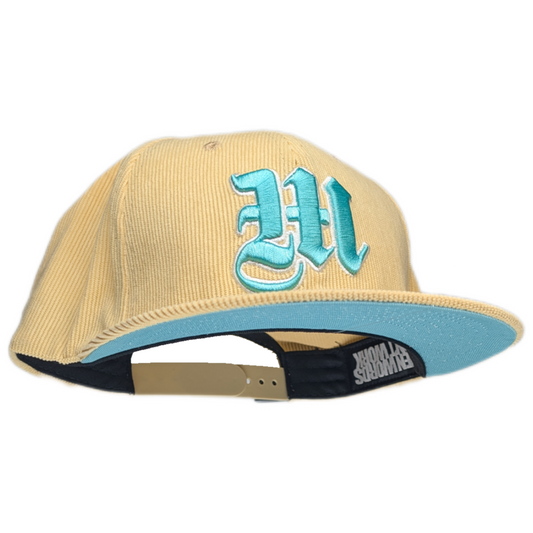 M FOR MTL CORDUROY SNAPBACK