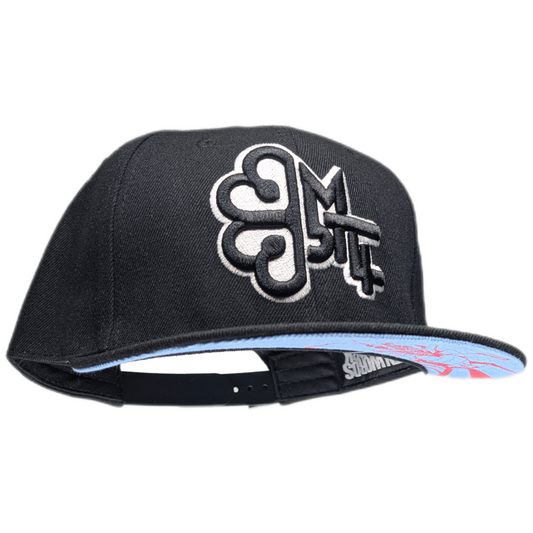 MTL514 BLACK SNAPBACK