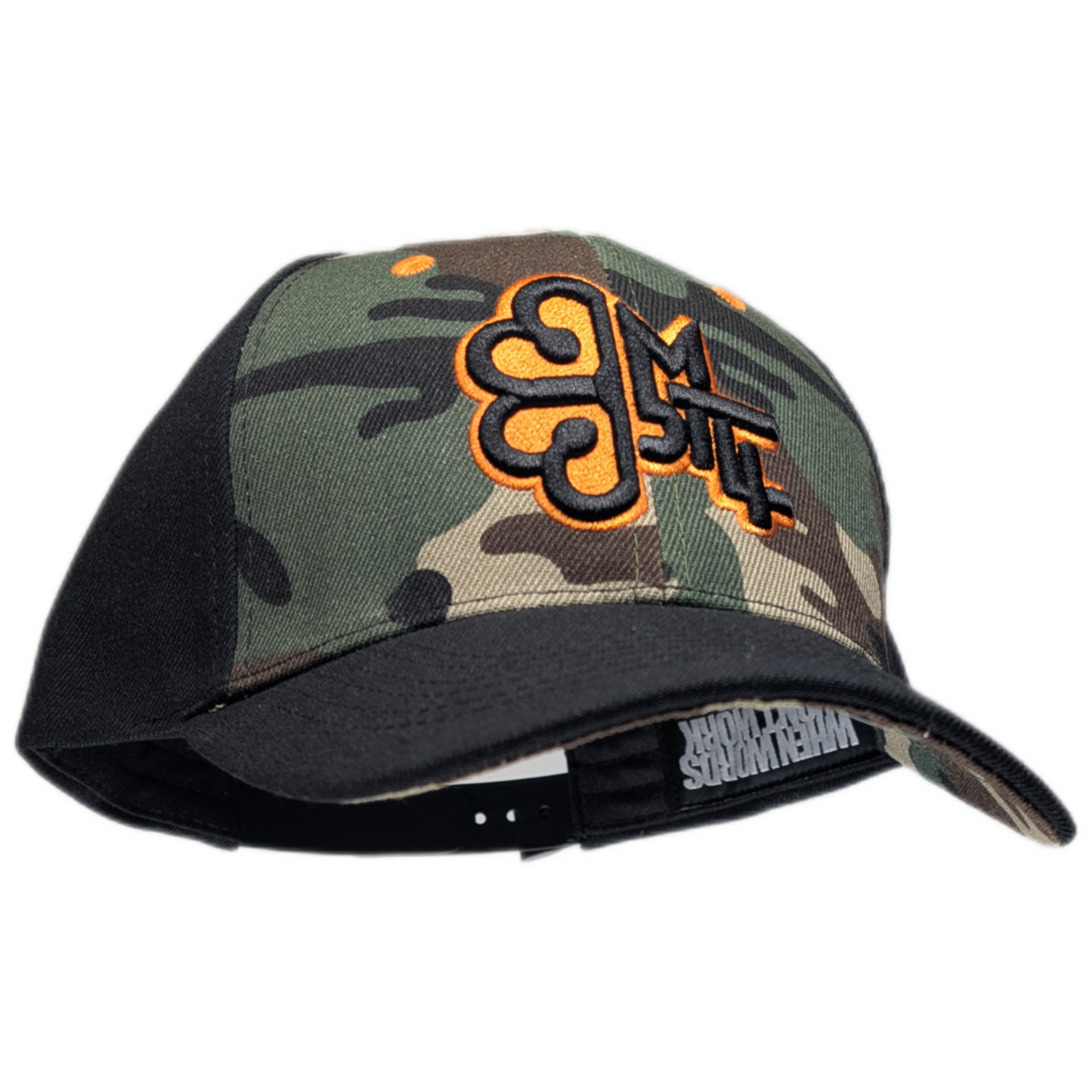 MTL514 URBAN JUNGLE CURVED SNAPBACK